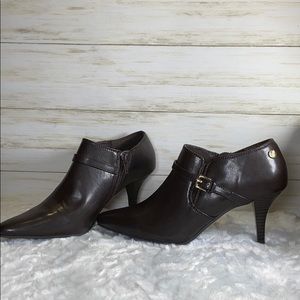 Apri Comet brown Heels booties size 7